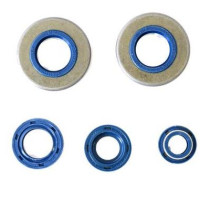 Jogo retentores motor MINARELLI P4 / P4R / RV4 / DL3 / APRILIA AF1 50 / ET TUAREG / RALLY / RED ROSE - ATHENA